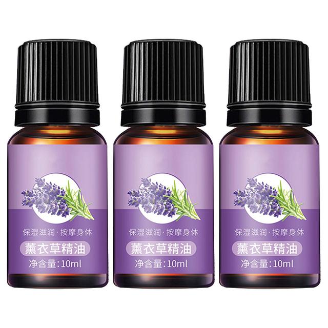 3 Boxes 10ML Compound Essential Oil Rose Ginger Extract Body Massage Quick Absorption Healthy Soothe Nourish Skin Oil Lavender on Productcaster.