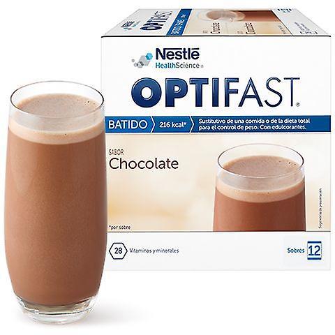 Optifast Chocolate Shake 12 Envelopes x 55 gr on Productcaster.