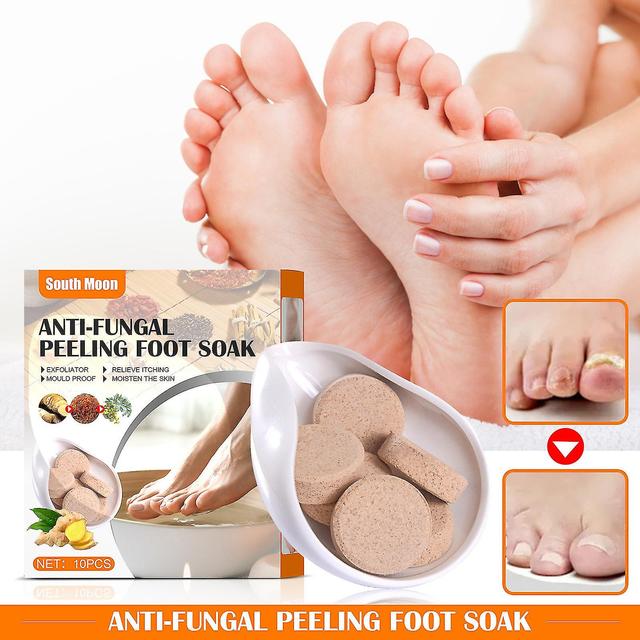 Exsha Foot Powder Herbal Foot Bath Old Ginger Foot Bath Tablets Safflower Sleep Beauty Foot Bath Tablets on Productcaster.