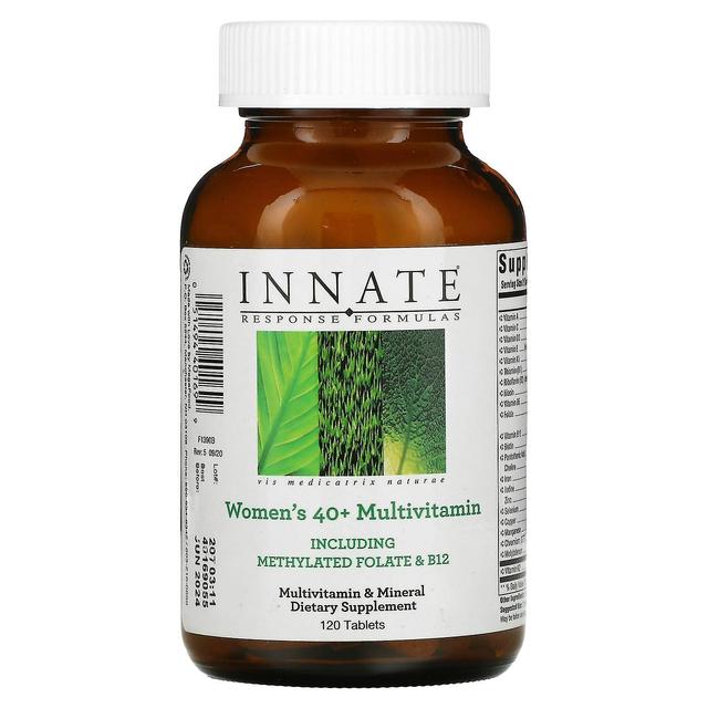 Innate Response Formulas Fórmulas de resposta inata, Multivitamínico 40+ Feminino, 120 Comprimidos on Productcaster.