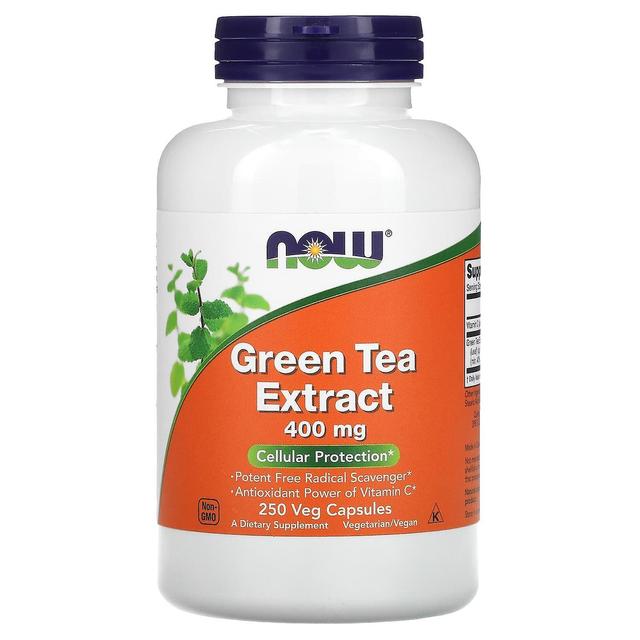 NOW Foods, Green Tea Extract, 400 mg, 250 Veg Capsules on Productcaster.