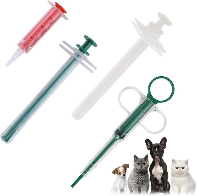 4 Pack Cat Pill Shooter Plunger Popper For Small Pets Dogs Cats Soft Tip Pill Syringe Pill Pusher Pill Gun Dispenser Pet Feeder Pills Set 1 on Productcaster.