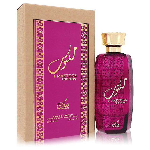 Nusuk Maktoob by Nusuk Eau De Parfum Spray - Women Fragrances Eau De Parfum n/a 100 ml on Productcaster.