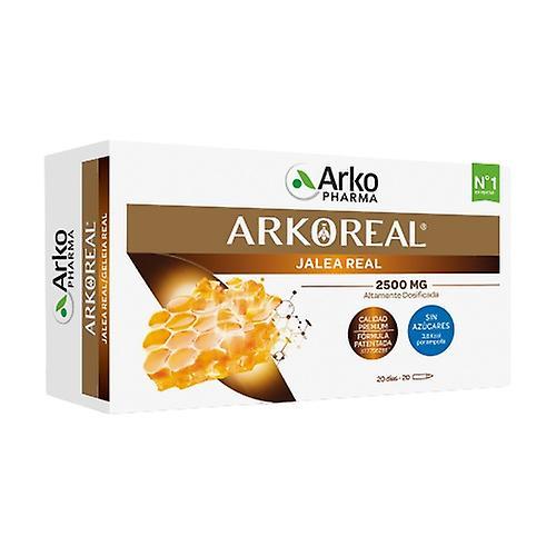 Arkopharma Arkoreal Royal Jelly 2500mg sukkerfri 20 ampuller on Productcaster.