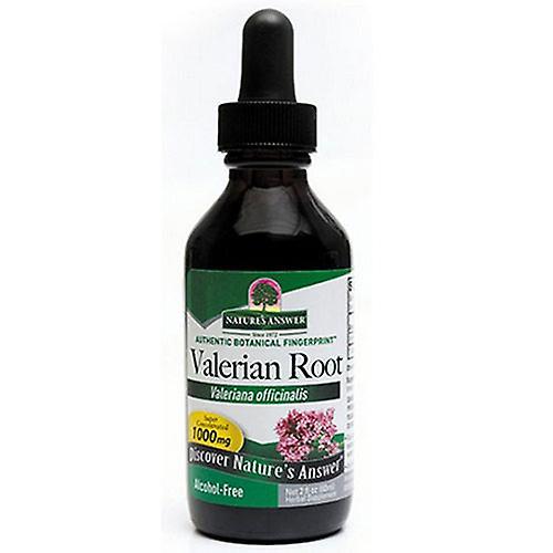 Nature's Answer Prírodná odpoveď Valerian Root, alkohol zadarmo, 2 OZ (balenie po 2) on Productcaster.