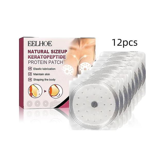 Tmall 12pcs Sugoola Natural Sizeup Keratopeptide Protein Patch Fast on Productcaster.