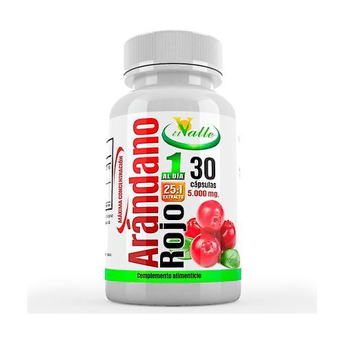 El Valle Red cranberry 30 capsules on Productcaster.