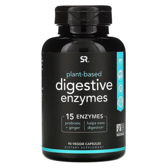 Sports Research, Digestive Enzymes, Plant-Based, 90 Veggie Capsules on Productcaster.