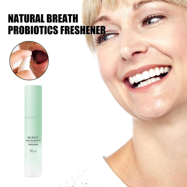 OUHOE probiotic breath freshener convenient oral spray to remove oral odor and retain fragrance probiotic freshener Mint flavor on Productcaster.