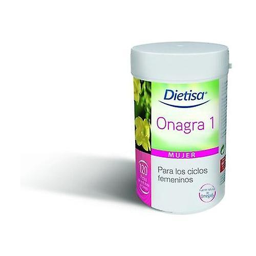 Dietisa Evening Primrose 1 120 softgels of 1g on Productcaster.