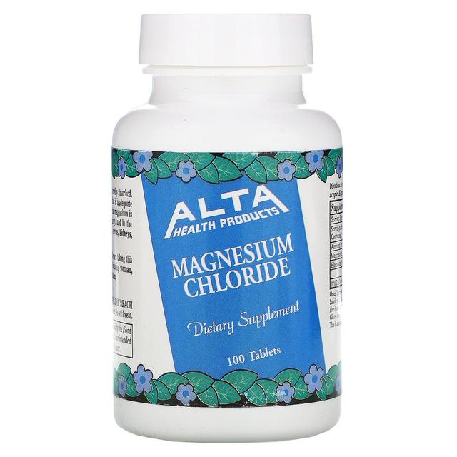 Alta Health, Magnesium Chloride, 100 Tablets on Productcaster.