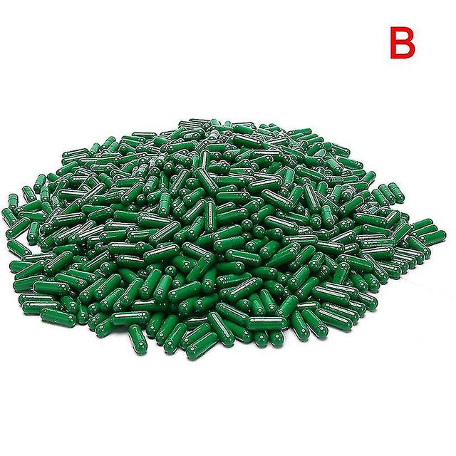 1000pcs Empty Hard Vacant Gelatin Capsule Size 00# Gel For Medicine Storage B on Productcaster.