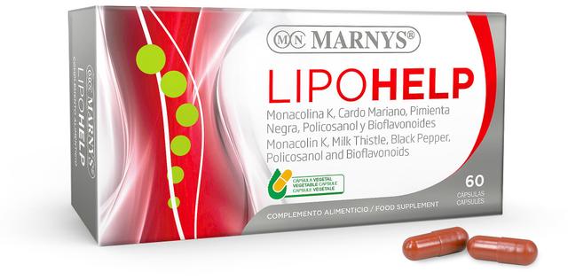 Marny's Marnys Lipohelp 60 vegetable capsules on Productcaster.