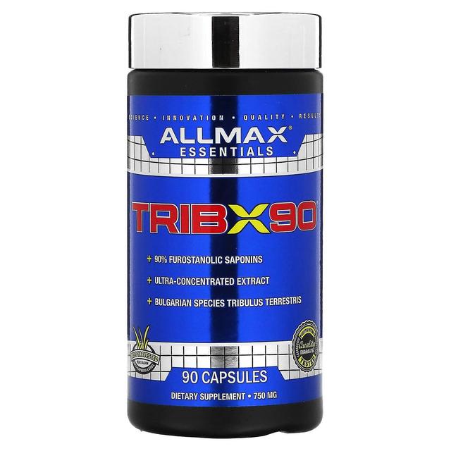 ALLMAX, TribX90, 750 mg, 90 Capsules on Productcaster.