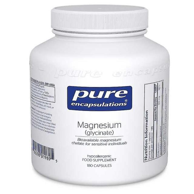 Magnesium (glysinaatti) kapselit 180- on Productcaster.