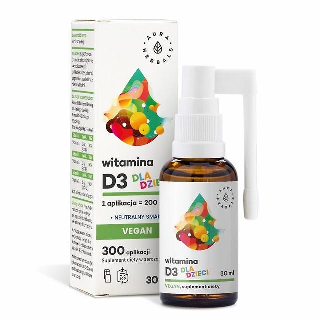 Aura Herbals vitamine d3 30 ml BI8171 on Productcaster.