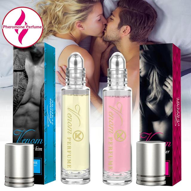 Parfum de phéromone de parfum léger de longue durée pour les femmes et les hommes, parfum de fête de parfum attrayant de haut niveau 2pcs femme adulte on Productcaster.