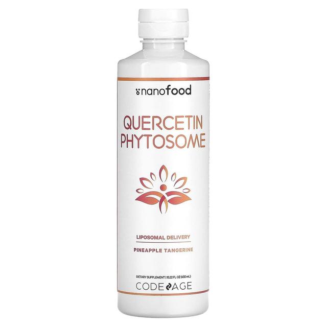 Codeage, Quercetin Phytosome, Pineapple Tangerine, 15.22 fl oz (450 ml) on Productcaster.