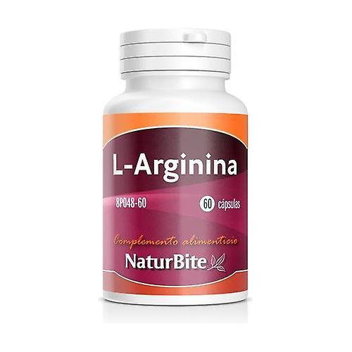 Naturbite L-Arginine 60 capsules of 500mg on Productcaster.