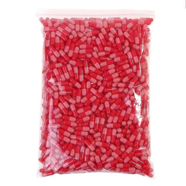 Hywell 1000pcs Standardgröße 0 # 1 # leere Kapseln Gelatine klare Kapseln hohle Hartgelatine transparent getrennte verbundene Kapseln Dunkelgrau on Productcaster.