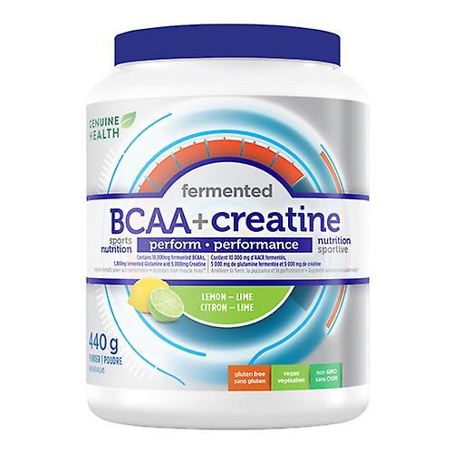 Genuine Health Fermented BCAA+ Creatina Limón-Lima, 440 gramos on Productcaster.