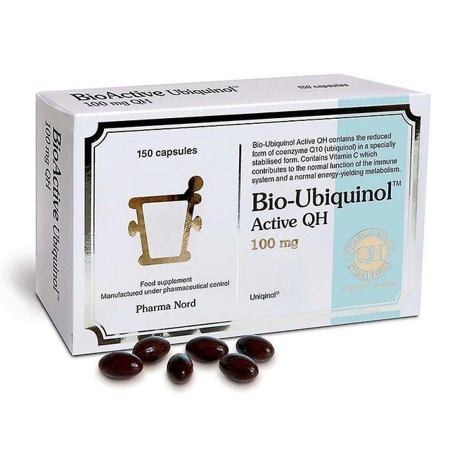 Pharma Nord Pharmanord Bio-Ubiquinol Active QH 100mg Caps 150 on Productcaster.