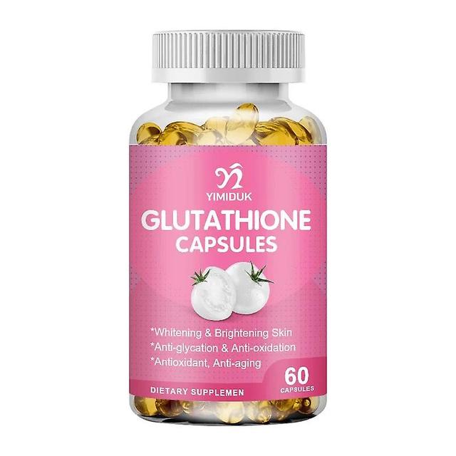 Visgaler White Tomato Glutathione Capsules Anti-aging Dull Skin Whitening Skin Supplements Restore Baby Like Skin 1 Bottles 120 pcs on Productcaster.