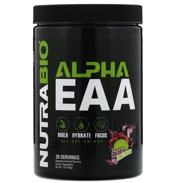 NutraBio Labs, Alpha EAA, Cherry Lime Slush, 1 lb (455 g) on Productcaster.