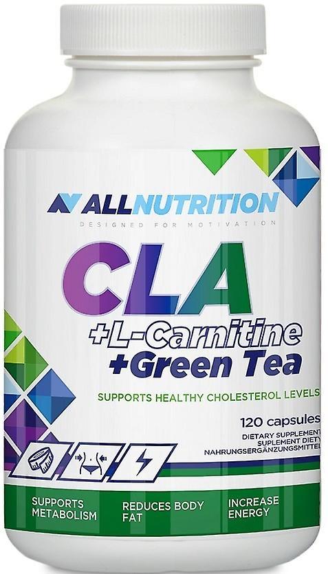 Allnutrition Cla + L-karnitiini ja vihreä tee 120 kapselia on Productcaster.