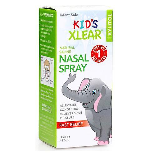 Xlear Inc Spray nasale per bambini, 0,75 fl oz (confezione da 2) on Productcaster.