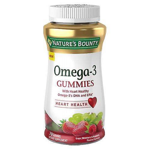 Natures Bounty Nature's Bounty Omega-3 Gummies, 70 Contagem (Pacote de 1) on Productcaster.