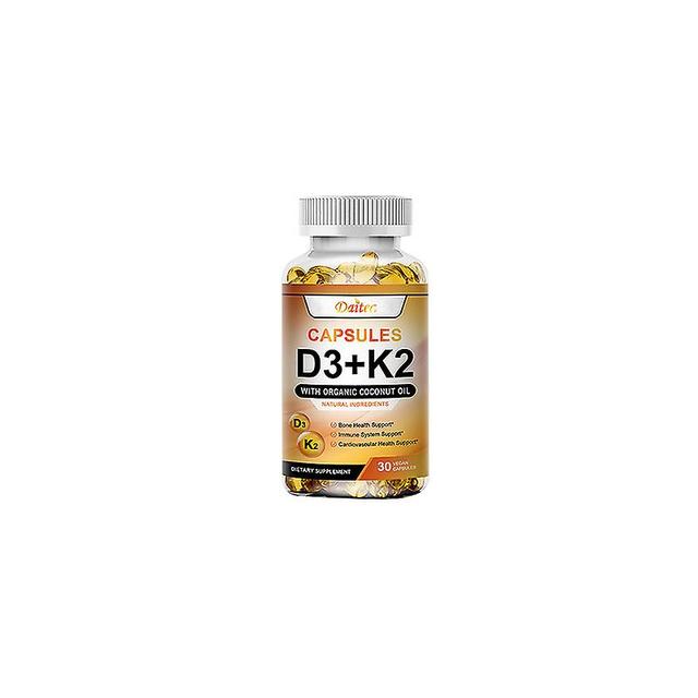 Vitamínový doplnok Vorallme K2+d3 pomáha podporovať zdravie kostí, zubov a kardiovaskulárneho systému, chráni srdce a podporuje imunitu. 30 count-1... on Productcaster.