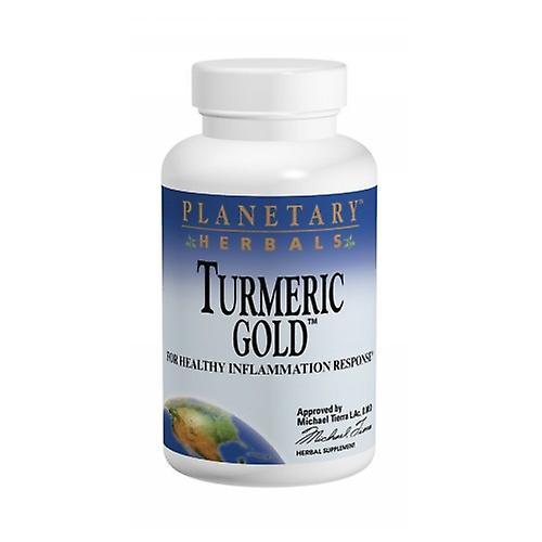 Planetary Herbals Erbe Planetarie Curcuma Oro, 500 mg, 60 caps (Confezione da 3) on Productcaster.