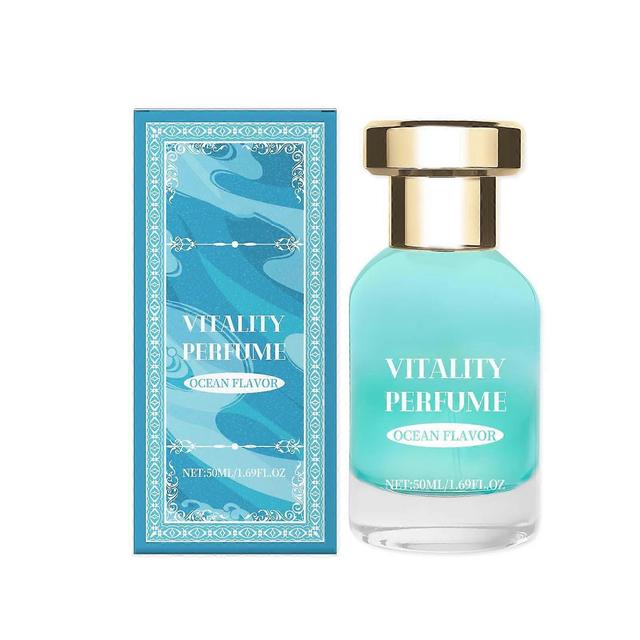 Taishh Ocean Vitality Fresh Perfume - 50ml. Long-Lasting Light Perfume Oceanic Perfume Blue on Productcaster.