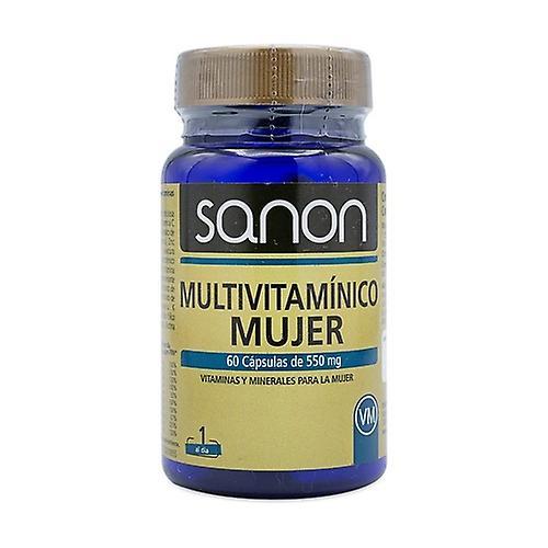 Sanon Women's multivitamin 60 capsules of 550mg on Productcaster.