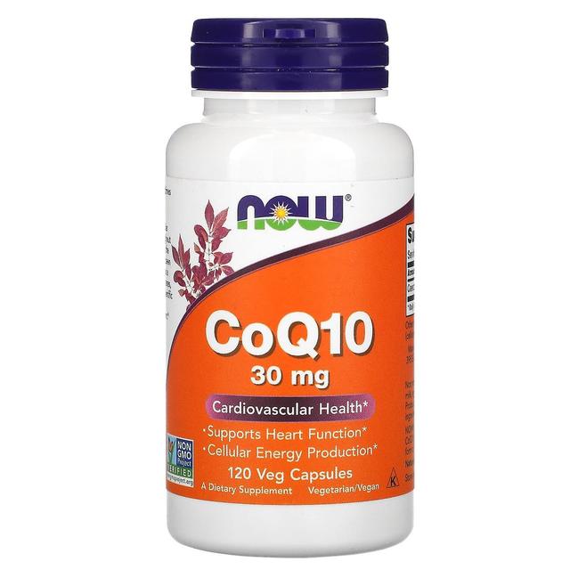 NOW Foods, CoQ10, 30 mg, 120 Veg Capsules on Productcaster.