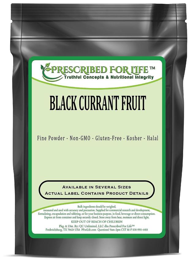 Prescribed For Life Schwarze Johannisbeere Fruchtpulver 2 kg (4.4 lb) on Productcaster.