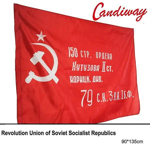 Scitoo 11.11 Bahasa Rusia Pro Kitty Bendera Rusia Bendera Poliester Bendera Nasional Uni Soviet Sosialis Republik Banner Kemuliaan Rusia Bendera 90... on Productcaster.