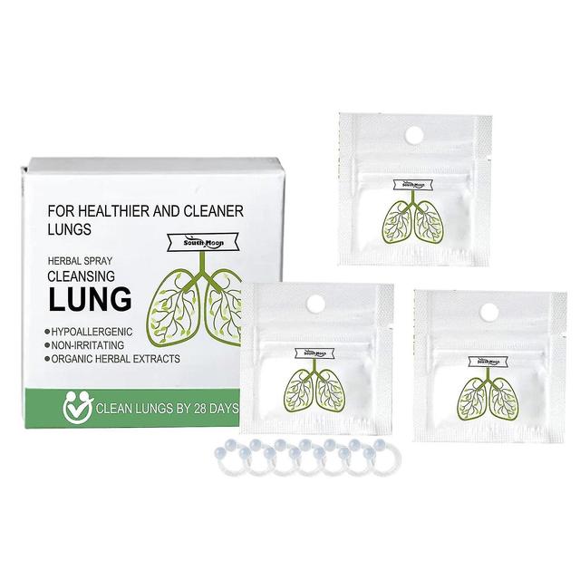 35-piece organic herbal lung clearing, detoxifying, repairing nose ring for better breathing on Productcaster.