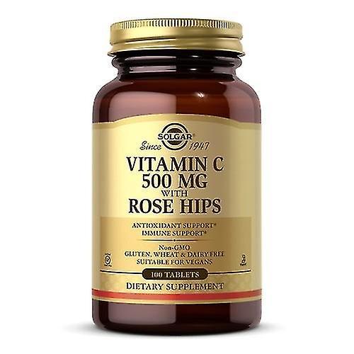 Vitamina C, 500 mg, con Rosa Mosqueta 100 Tabletas (Paquete de 1) on Productcaster.