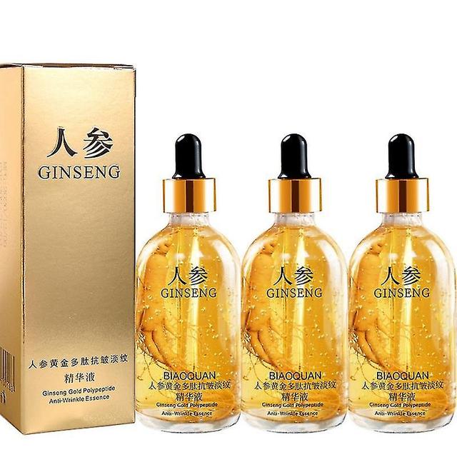 3x Ginseng Gold Polypeptide Anti-âge Essence.ginseng Anti-rides Essence on Productcaster.