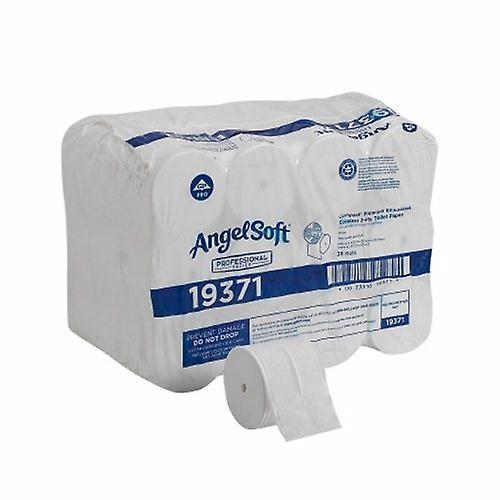 Georgia Pacific Toilet Tissue Angel Soft Professional Series Compact White 2-Ply Standard Size Coreless Roll 750 Sh, Count of 36 (Pack of 1) on Productcaster.