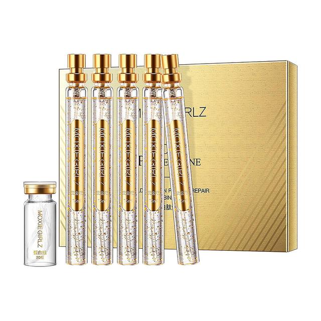 Szlld Rozpustná proteínová niť v kombinácii s Nano Gold Essence Gold Gold Peptid Thread Carving Essence vo vode rozpustný kolagén Fade Fine Line B on Productcaster.