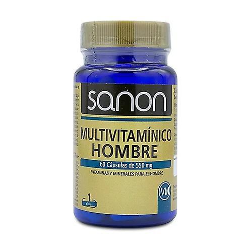 Sanon Men's multivitamin 60 capsules of 550mg on Productcaster.