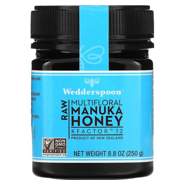 Wedderspoon, Rauwe Multiflorale Manuka Honing, KFactor 12, 8.8 oz (250 g) on Productcaster.