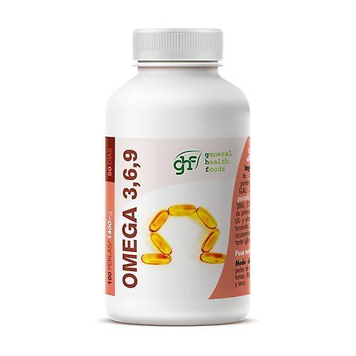 GHF Omega 3-6-9 100 softgels of 1400mg on Productcaster.