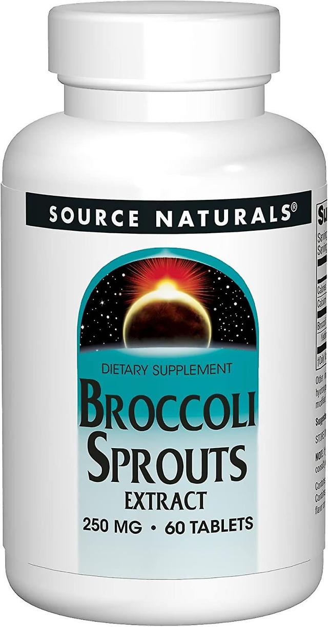 Source Naturals Prírodný brokolicový klíčok extrakt 60 tabliet on Productcaster.