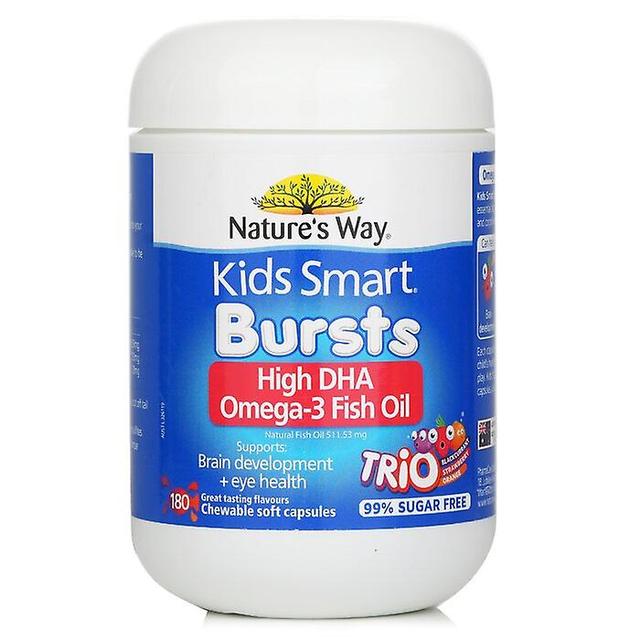 Nature's Way Nature's Way - Kids Smart Omega-3 High Dha Fish Oil Trio 180 kapselia (rinnakkaistuonti) - 180 kapselia on Productcaster.