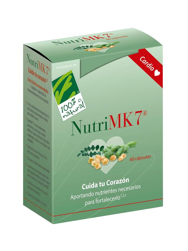 100%Natura nutrimk7 cardio 60 perlas on Productcaster.